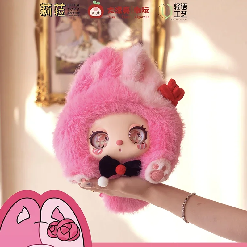 

Liila Marshmallow Bunny Bag Series Blind Box Toys Kawaii Anime Action Figure Surprise Mystery Box Dolls Girls Gift