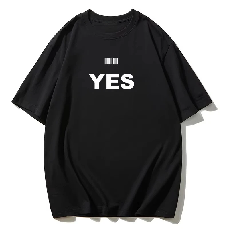 

European Summer Fashion Bestseller Ultra-clear Printed New Women's Loose Comfortable Pure Cotton Breathable Unisex T-shirts