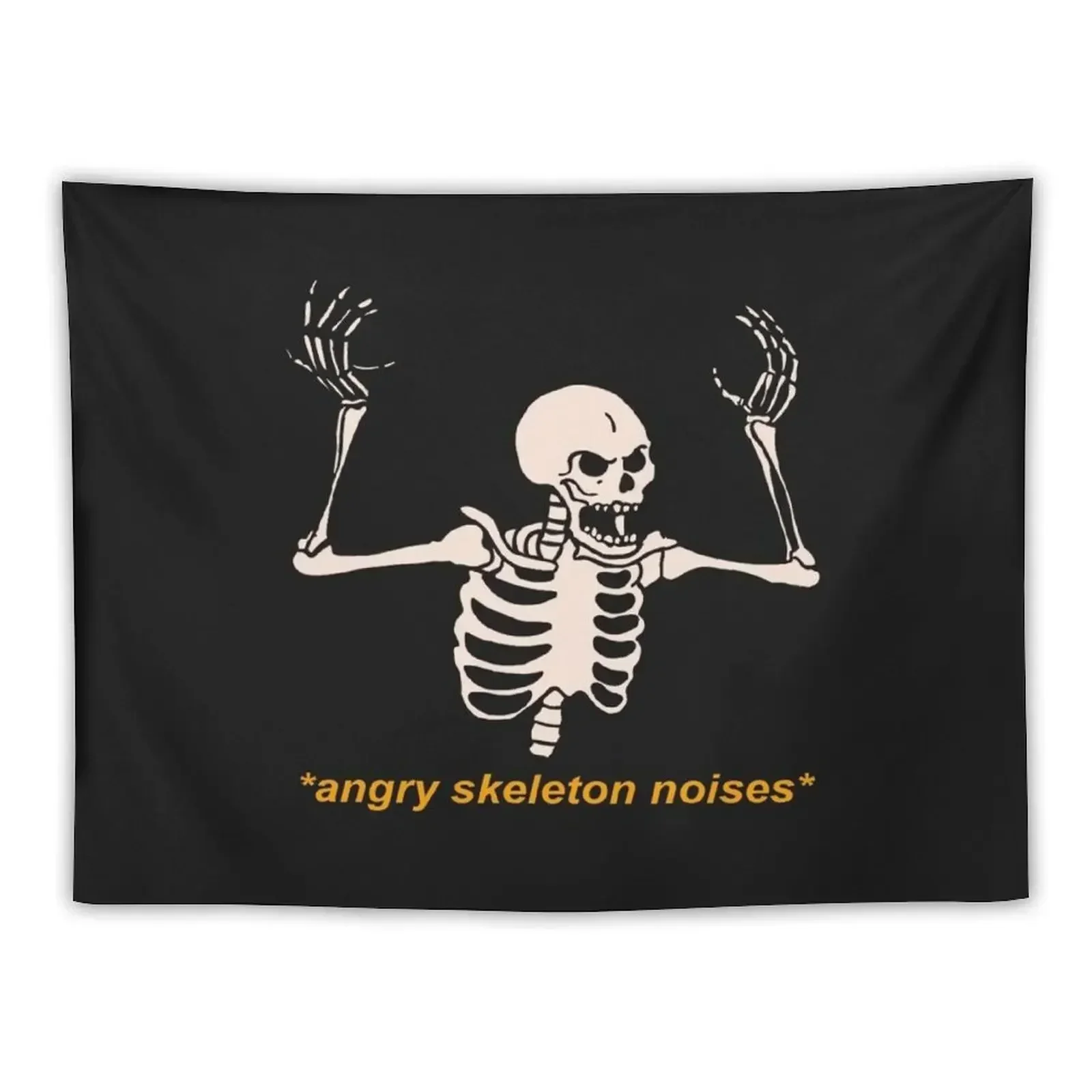 

Angry Skeleton Noises Spooky Scary Skeleton Meme Tapestry Room Decor Room Design Wall Decor Tapestry