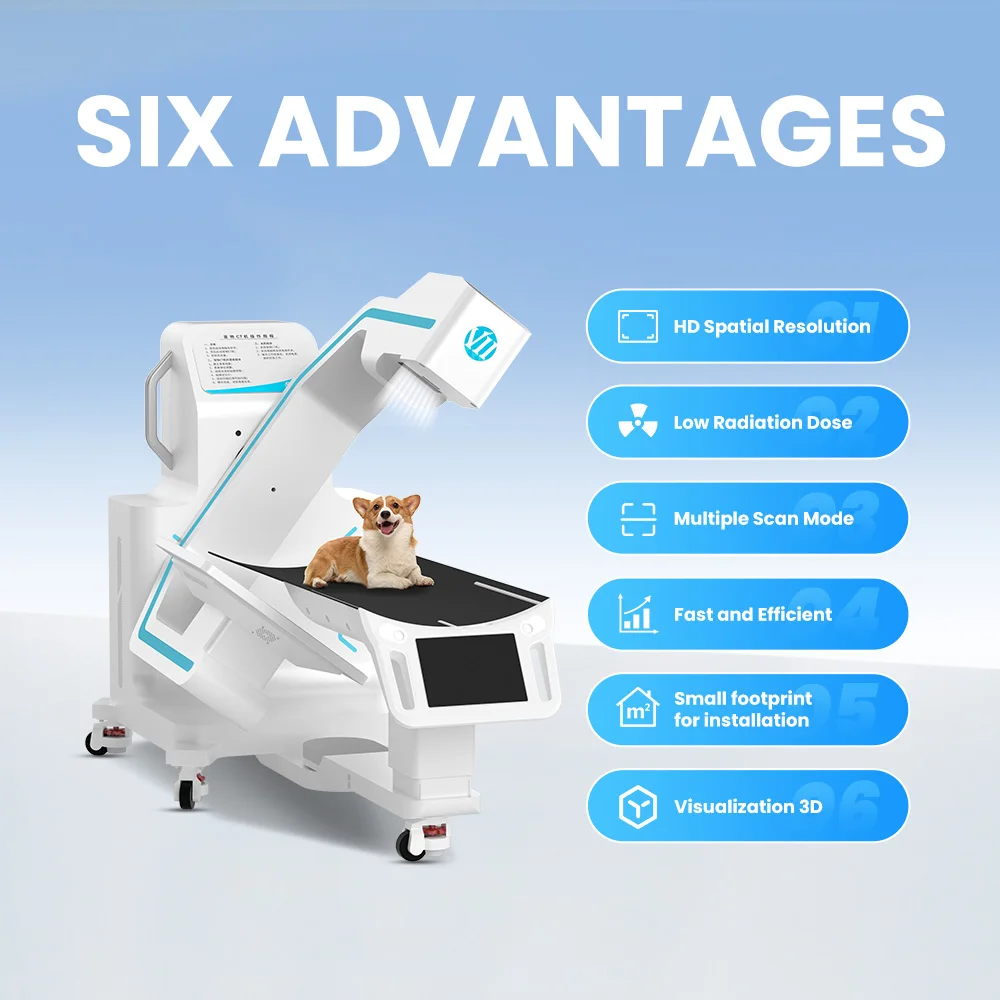 Vet CT Scan Machine C-Arm Class II Multi-function CT Support Static DR Dynamic DR CT Modes CE Certified Support Installment
