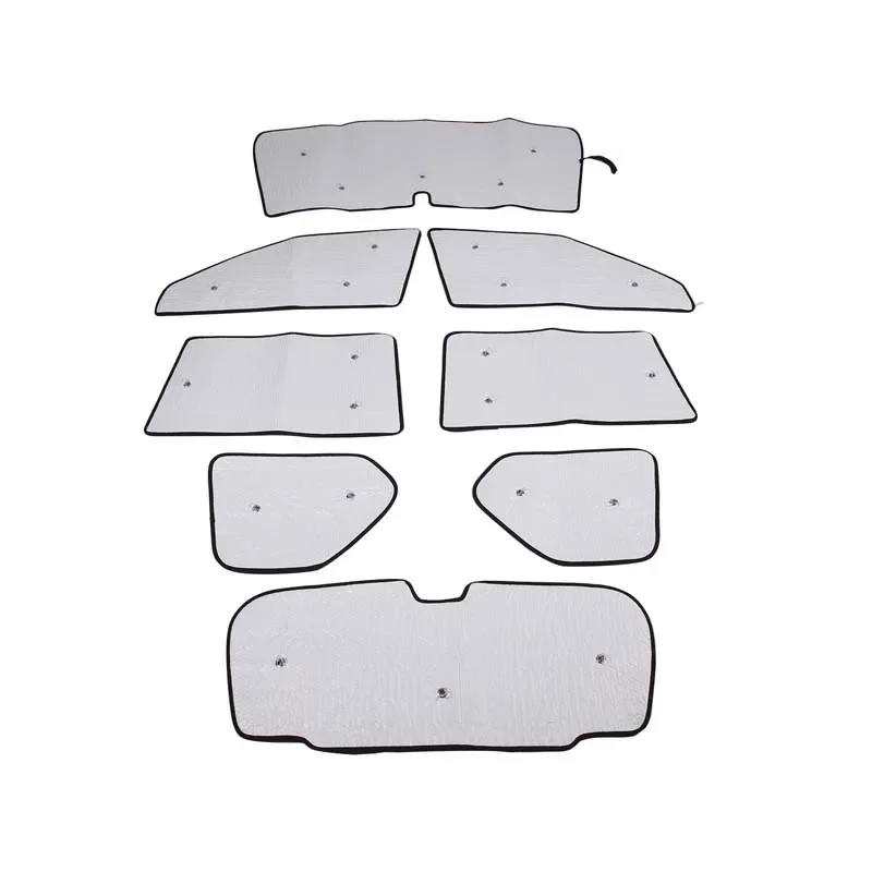 

For Toyota Land Cruiser Prado FJ150 150 2010-2023 Aluminum foil silver car front windshield full window sunshade car accessories