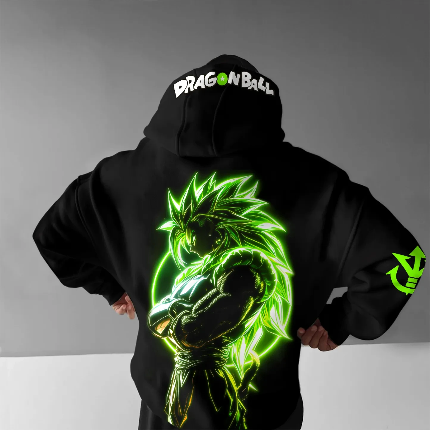 เสื้อฮู้ดอนิเมะฮาราจูกุลายดราก้อนบอล 2025 สตรีทแวร์ใหม่สำหรับผู้ชาย ฤดูใบไม้ร่วง ฤดูหนาว เสื้อฮู้ดโอเวอร์ไซส์สำหรับผู้หญิง แขนยาว เสื้อยูนิเซ็กส์