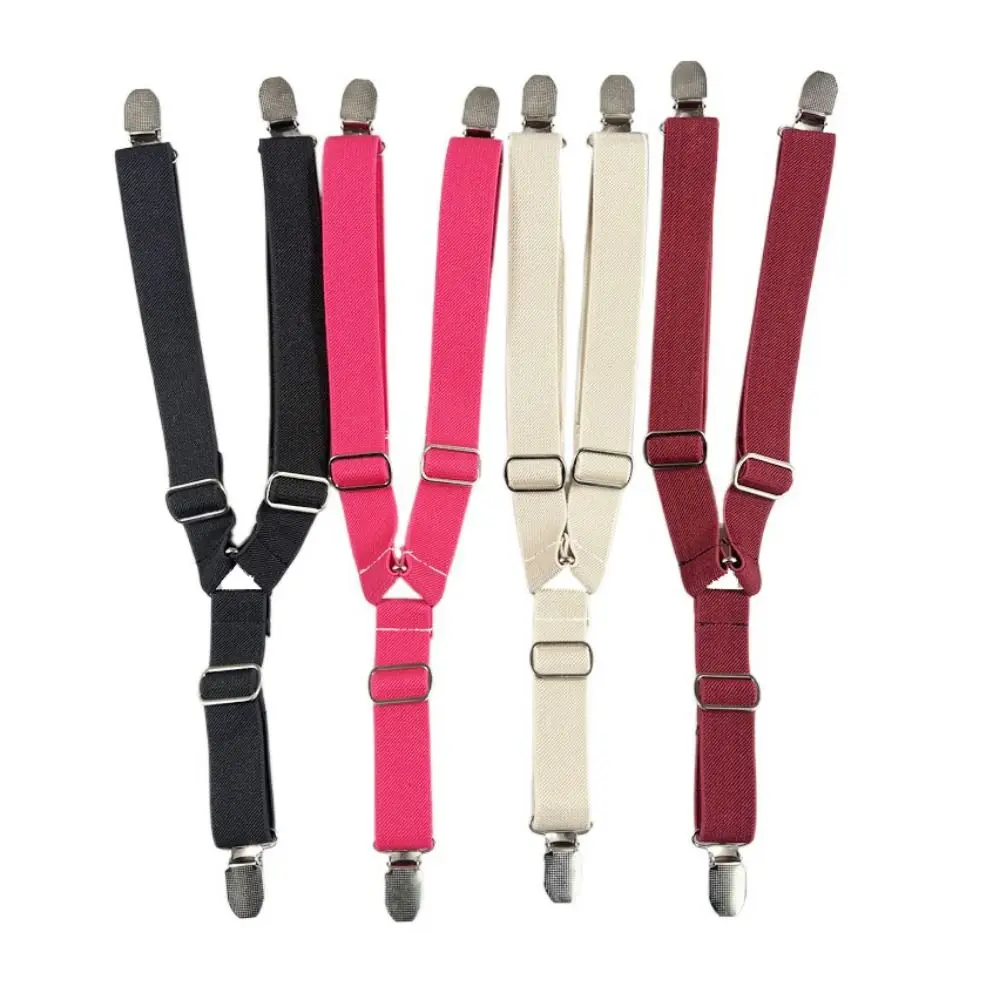 Adjustable Pet Physiological Pants Strap Clip Polyester Colorful Dog Diaper Keeper Suspender Elastic Dog Diaper Suspenders