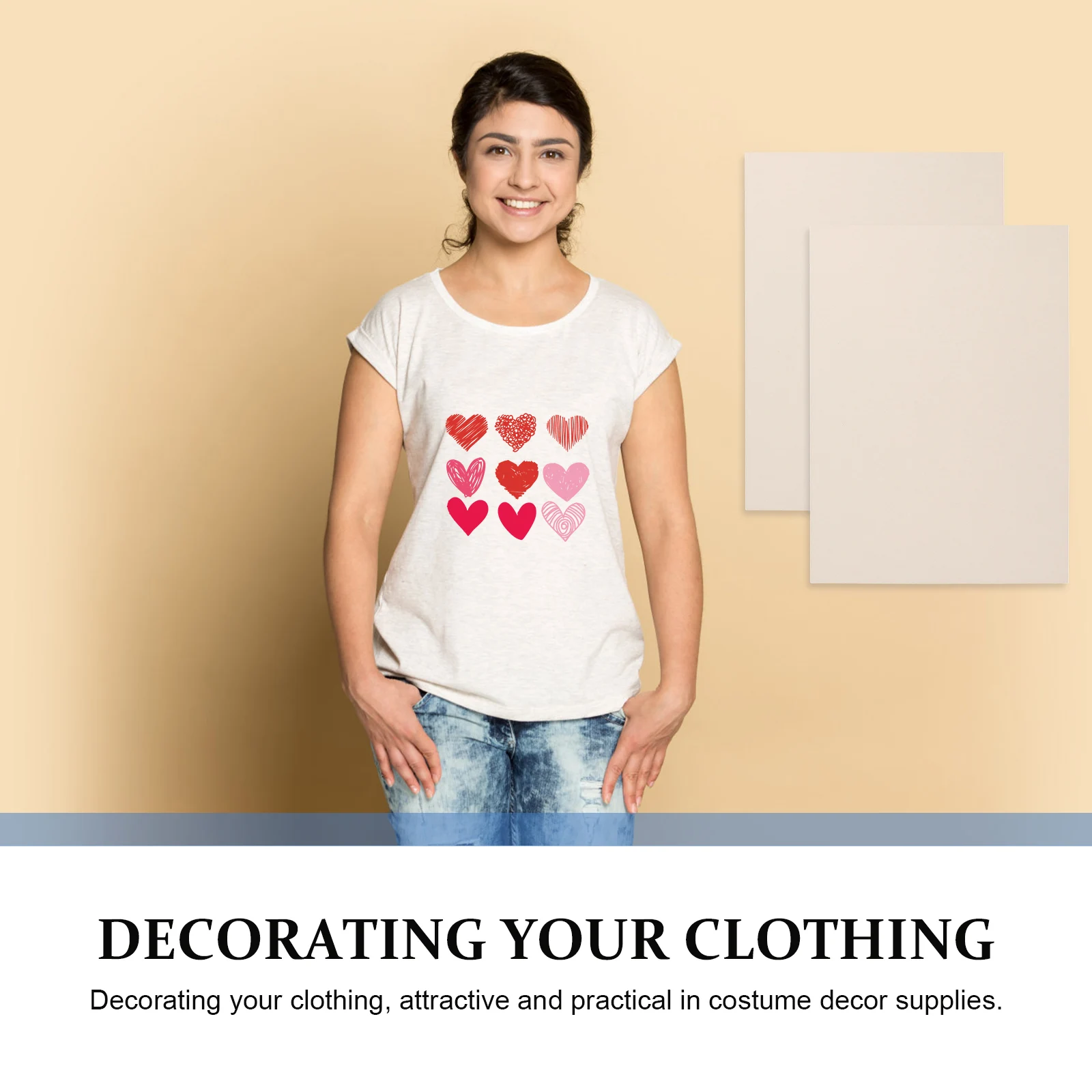 Diy التسامي لتي شيرت أكواب لوحات الحرارة الصحافة ورقة قابلة للطباعة التسامي نقل ورقة الحديد على