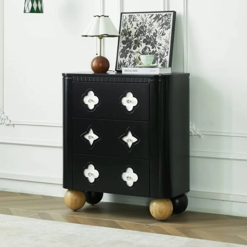 تنظيم خزائن غرفة المعيشة الريفية أدراج القهوة المطبخ خزانة جانبية خزائن غرفة المعيشة رفوف المنزل أثاث Vitrina المنزل #4