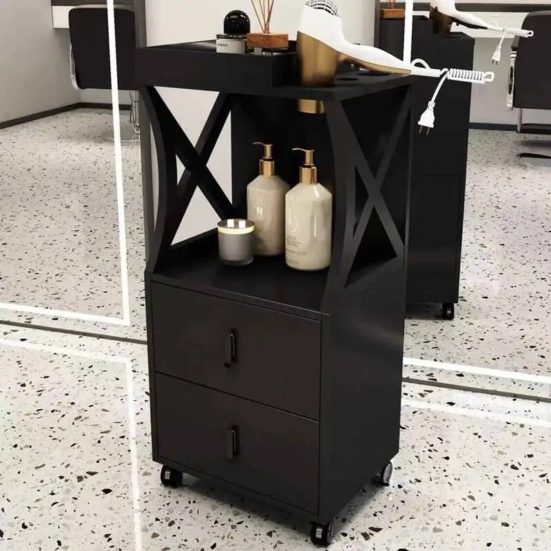 Modern Barber Shop Trolley Simple Design Beauty Salon Dedicated Storage Cabinet Multi-layer Kapsalon Opbergkast Salon Furniture
