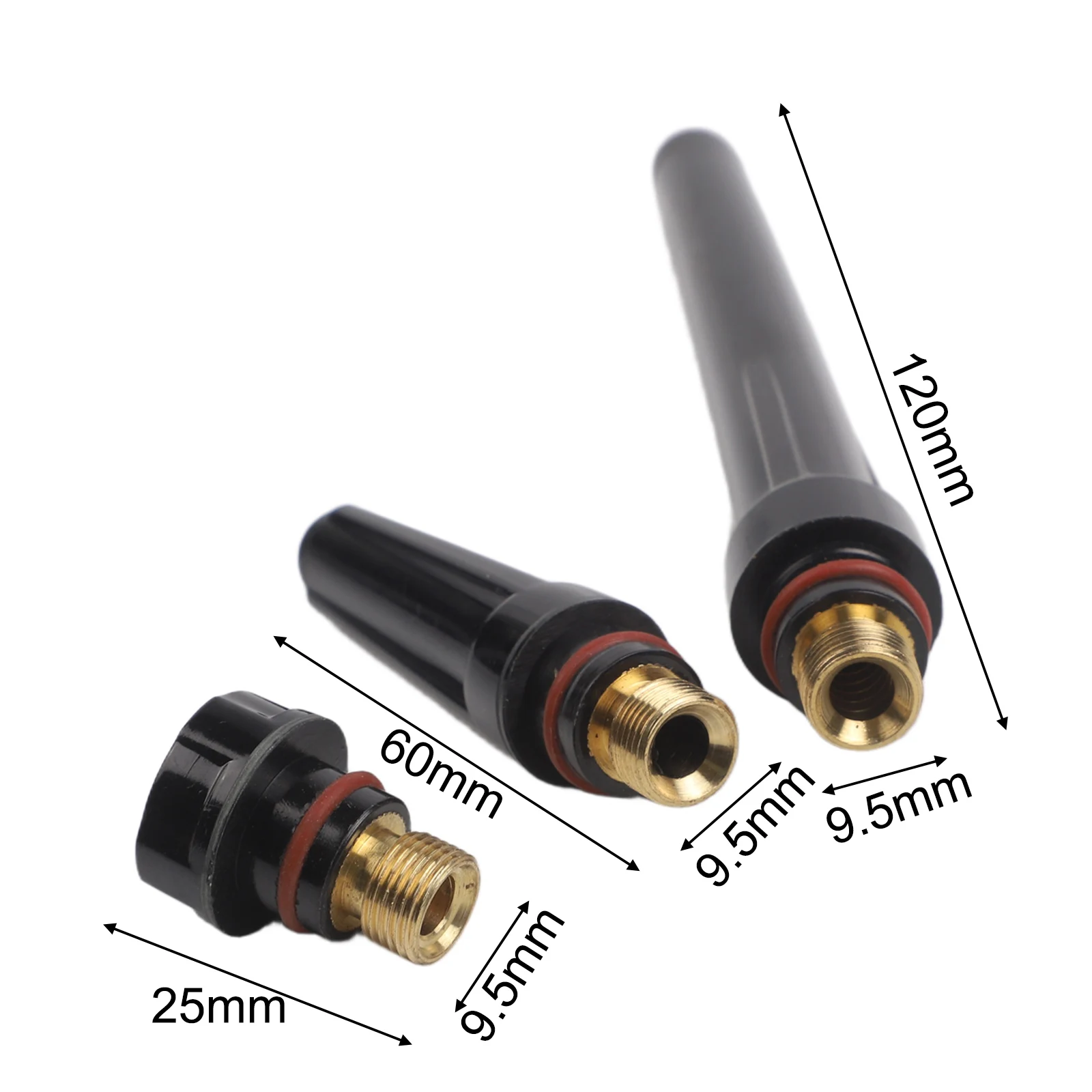 

Set of 15 TIG Welding Accessories for WP17 WP18 WP26 Torches Includes 57Y02 57Y03 57Y04 Rear Cover Nozzle Replacement Components