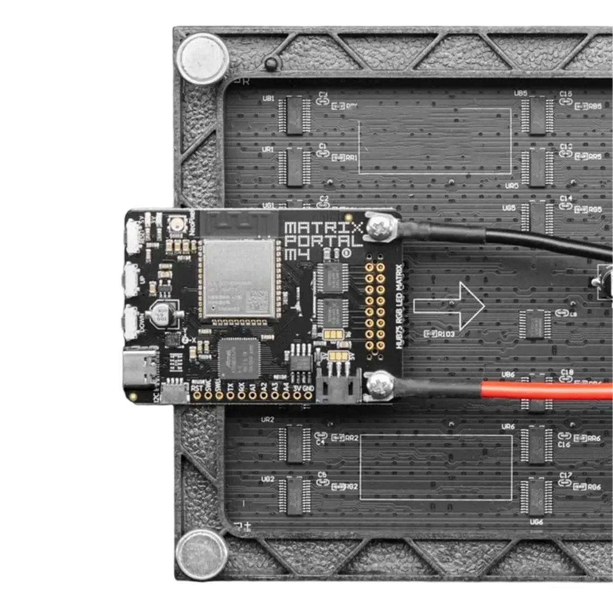 Matrix Portal LED Dot Matrix Screen Driver Board Wi-Fi for HUB75 RGB LED Dot Matrix Panel