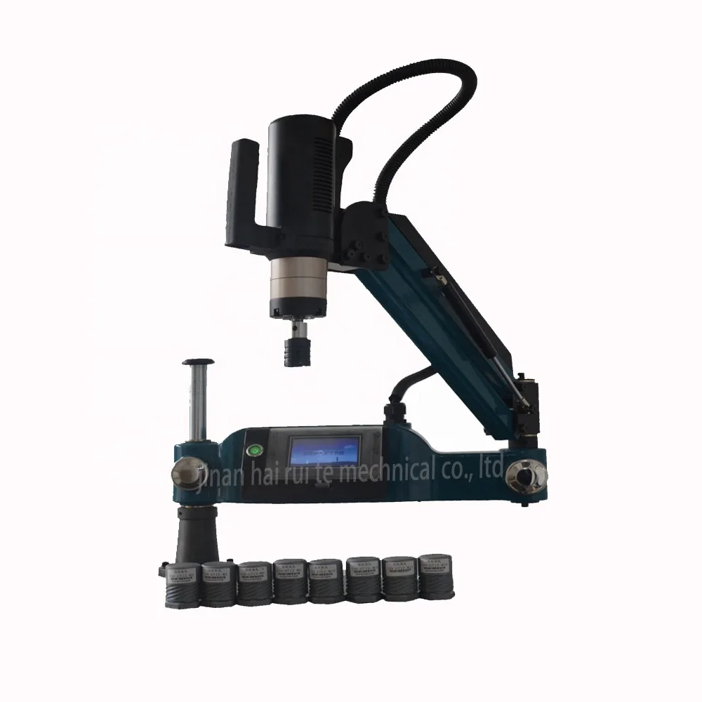 Hot Cnc Rubber Tree Electric Automatic Drilling and Nut Servo Thread Tapping Knife Machine Pipedrill Tools