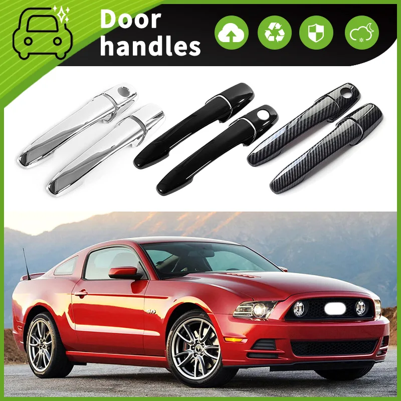 

Suitable for 05-14 Ford Mustang door handle door bowl handle anti-scratch modification accessories