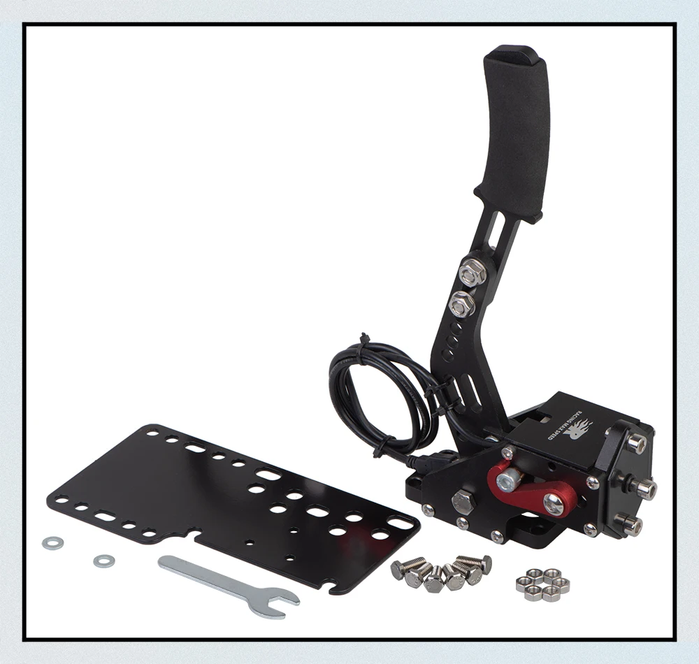 Logitech Hamulec ręczny USB Dźwignia zmiany biegów do Rally G29/G27/G25 PC Czujnik Halla USB SIM Racing Do gier wyścigowych T300 T500