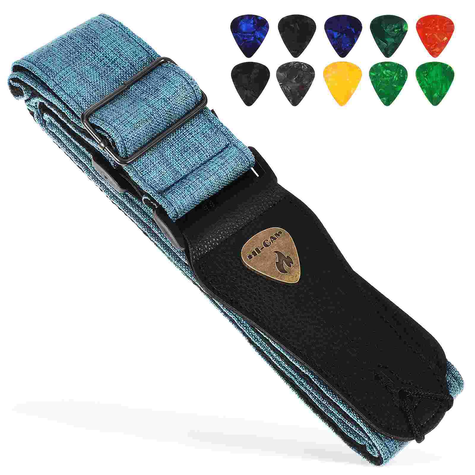 

Shoulder Strap Guitar Picks Bass Celluloid (plastic) Acoustic Western Accessories