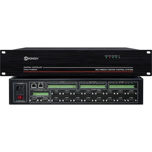 Das Produkt kann individuell angepasst werden. Zentrales Steuerungssystem für Konferenzen im Netzwerk-Ausstellungshalle