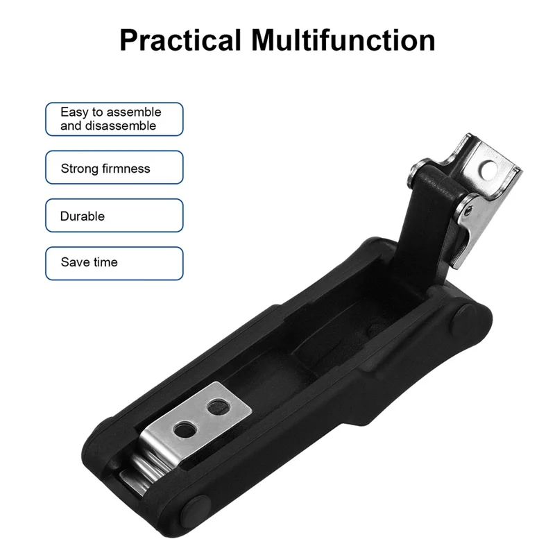 A76K Front Storage Rack Rubber Latch, 8 Pcs Flexible Draw Latch With Keeper For Cooler, Boat Compartment Cargo Box