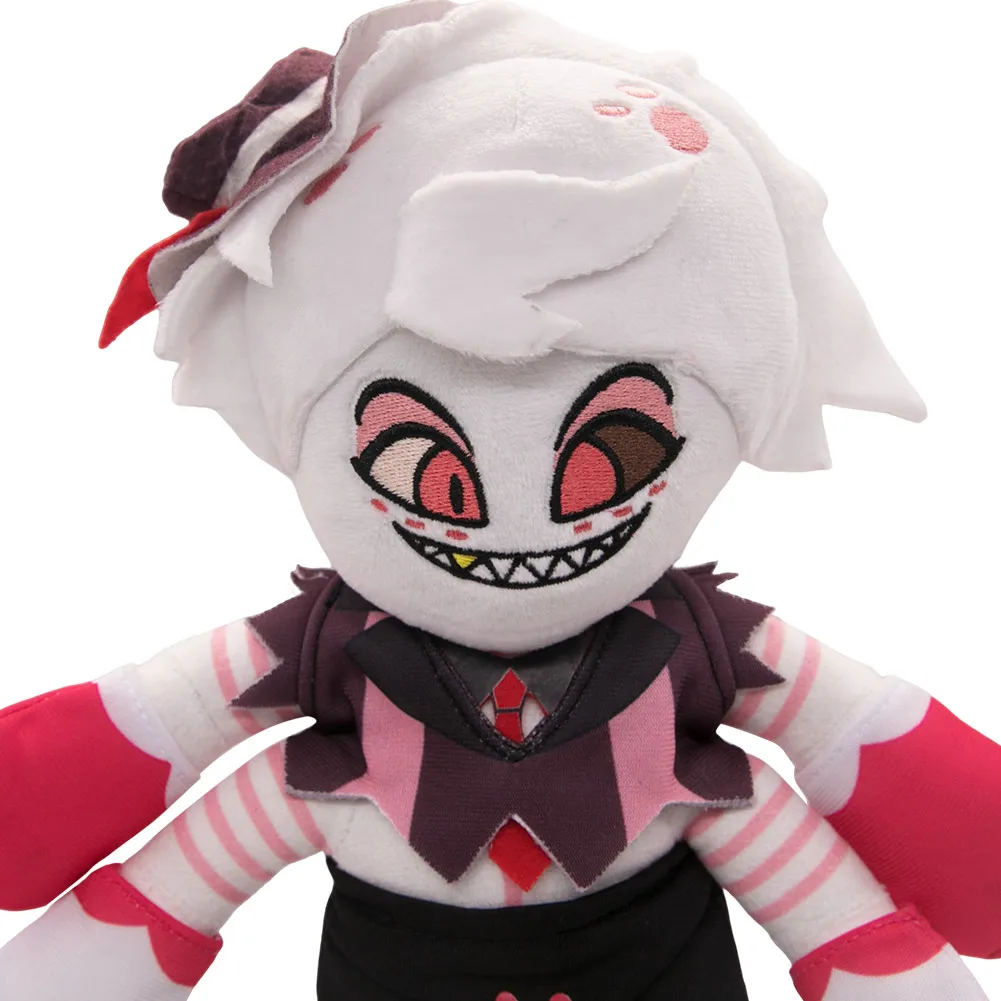 Spider Cat Form Angel Dust Cosplay Soft Plush Plushies Anime Cartoon Hell Inn Fantasy Figurine puntelli regali di compleanno di natale mascotte