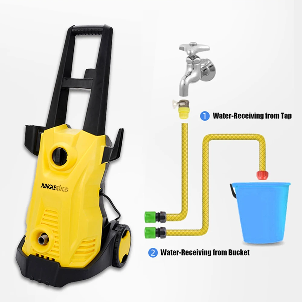 JUNGLEFLASH High Pressure Washer Car Washers Garden Washing Machine For Karcher Water Gun Garden High Pressure Cleaning Gun