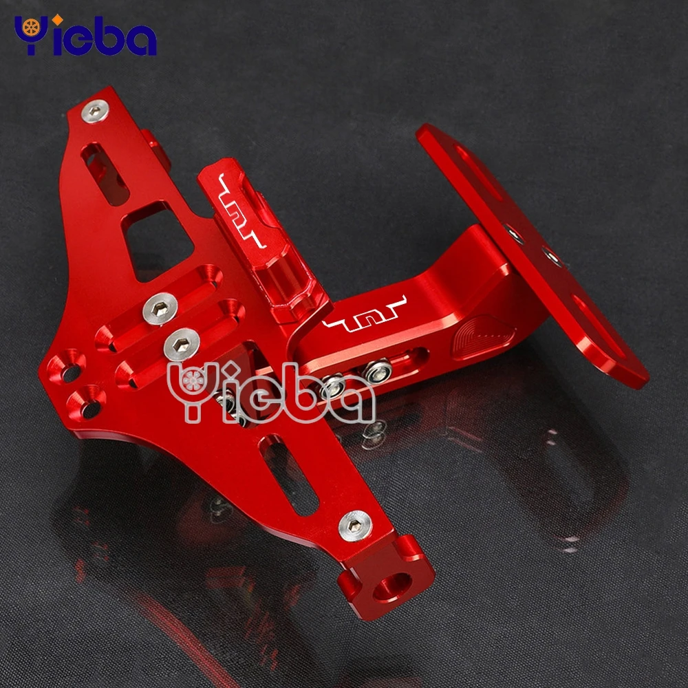 

FOR BENELLI TNT300 TNT600 BN600 BN302 TNT 302 600 TNT125 TNT135 Rear License Plate Bracket Holder LED Turn Signal Lights Parts