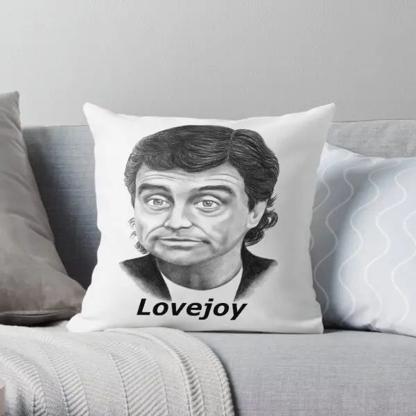 Ian Mcshane Plays Lovejoy  Printing Throw Pillow Cover Throw Comfort Hotel Case Bed Office Anime Pillows not include One Side