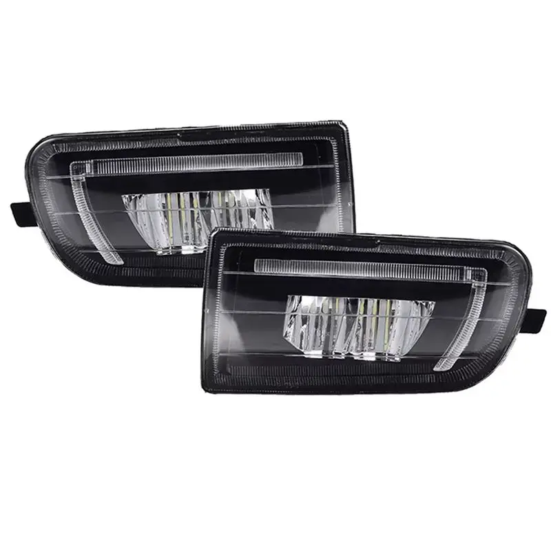 A73Q-Car Front Bumper LED Fog Light For Toyota Corolla AE100 AE101 1993-1999 Fog Lamp Signal Lamp Assembly