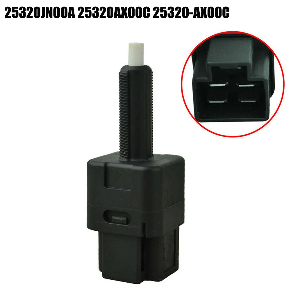 Part Brake Light Switch 1pcs 4 Pins Accessory Black For Altima For M35 G35 QX56 For Maxima For Nissan For Sentra