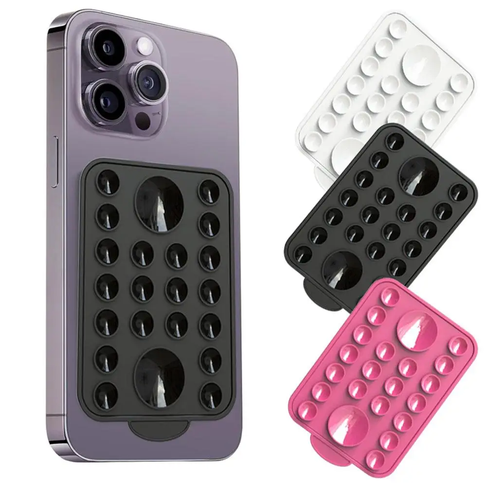 

1pcs For Magsafe Magnetic Silicone Cell Phone Suction Cup Phone Holder For IPhone12/13/14/15 Series Mount Phone Gripper Sti H3S7