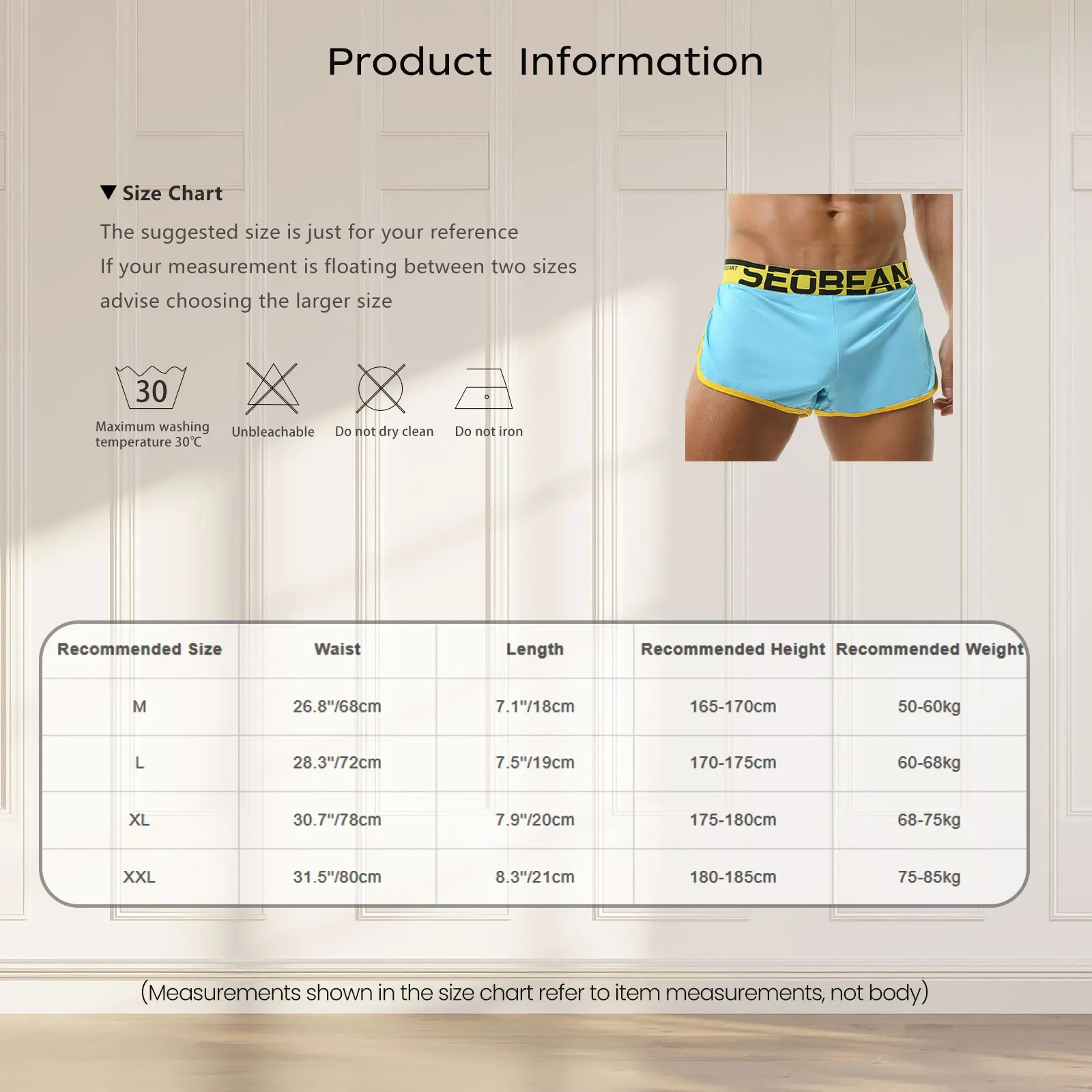 Celana Pendek Boxer Rendah Pria Celana Renang Gambar Cetak Huruf Pakaian Dalam Pinggang Elastis Pakaian Olahraga Lari Gym Pakaian Renang