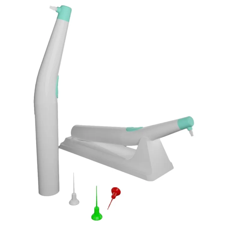 

Dental root canal irrigators designed for safe and powerful excitation of hydrodynamic phenomena