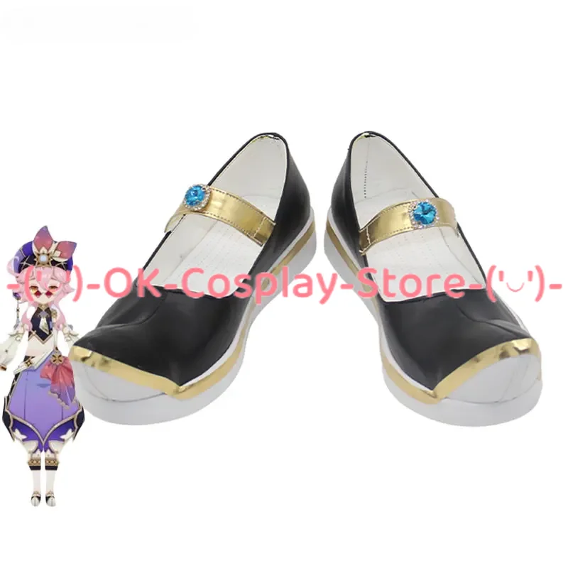 

Dori Cosplay Shoes Game Genshin Impact Cosplay Props Halloween Carnival Boots PU Shoes Custom Made