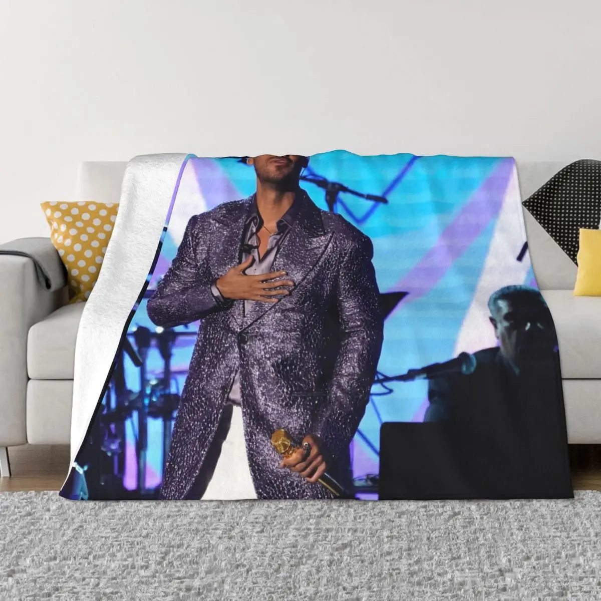 

Romeo Santos 002209 Plush Bed Blanket Travel blanket Blankets & Throws Personalized blankets Throw Blanket