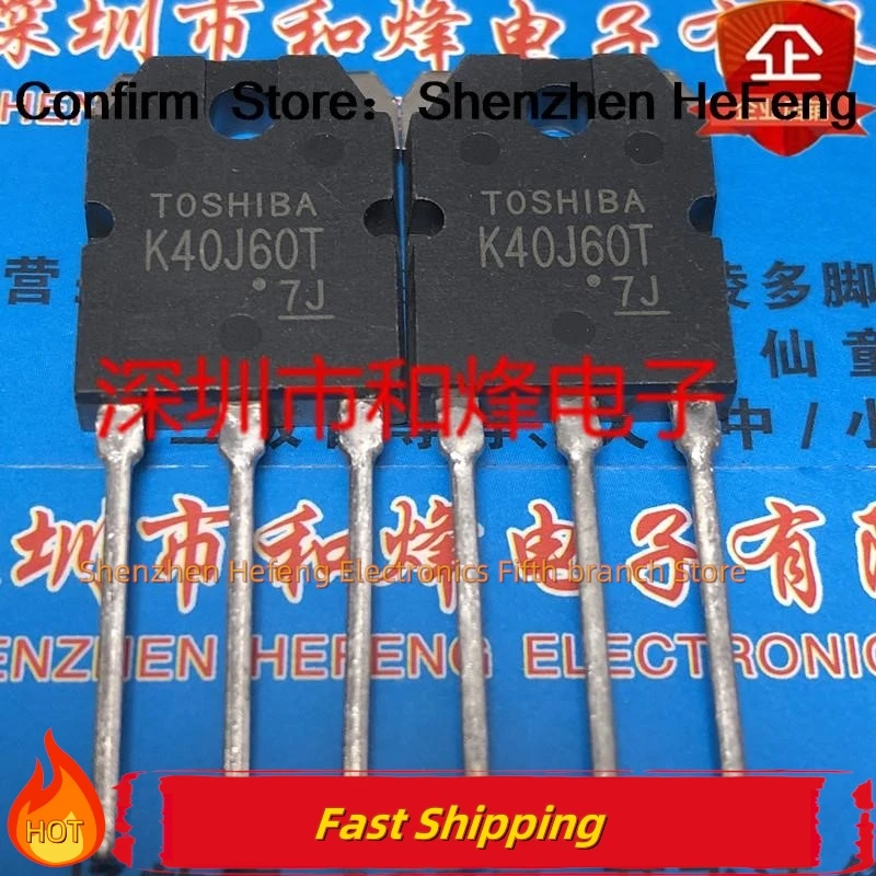 

10PCS/LOT K40J60T TK40J60T TO-3P 600V 40A Transistors Quality