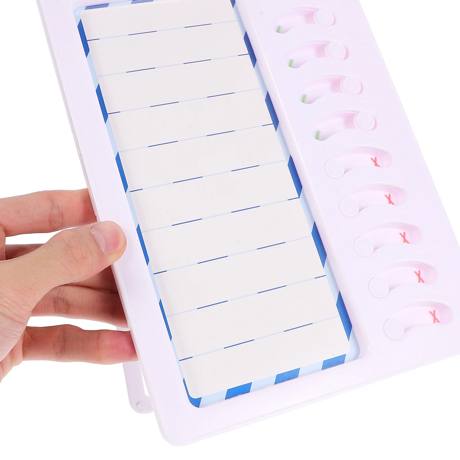 

Chore Chart Multi-Functional Erasable Household Reminder Chart DIY Behavior Tracker Kids Time Management Planner