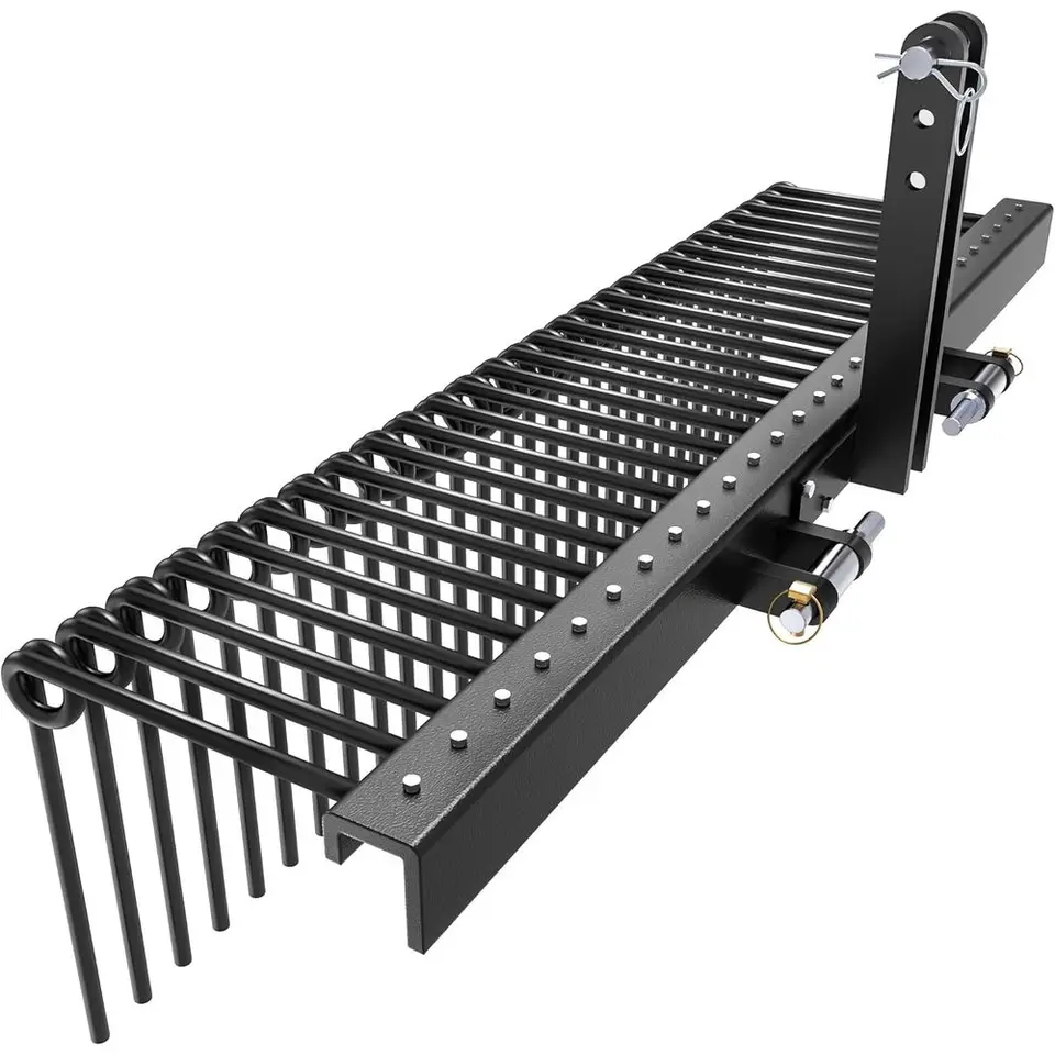 YINTATECH 72 Inch 3 Point Tractor Rake Attachment