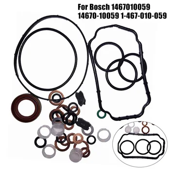 Kit de reconstrução de junta de vedação da bomba de injeção para Bosch 1467010059   Kit de revisão da bomba da série 14670-10059 1-467-010-059