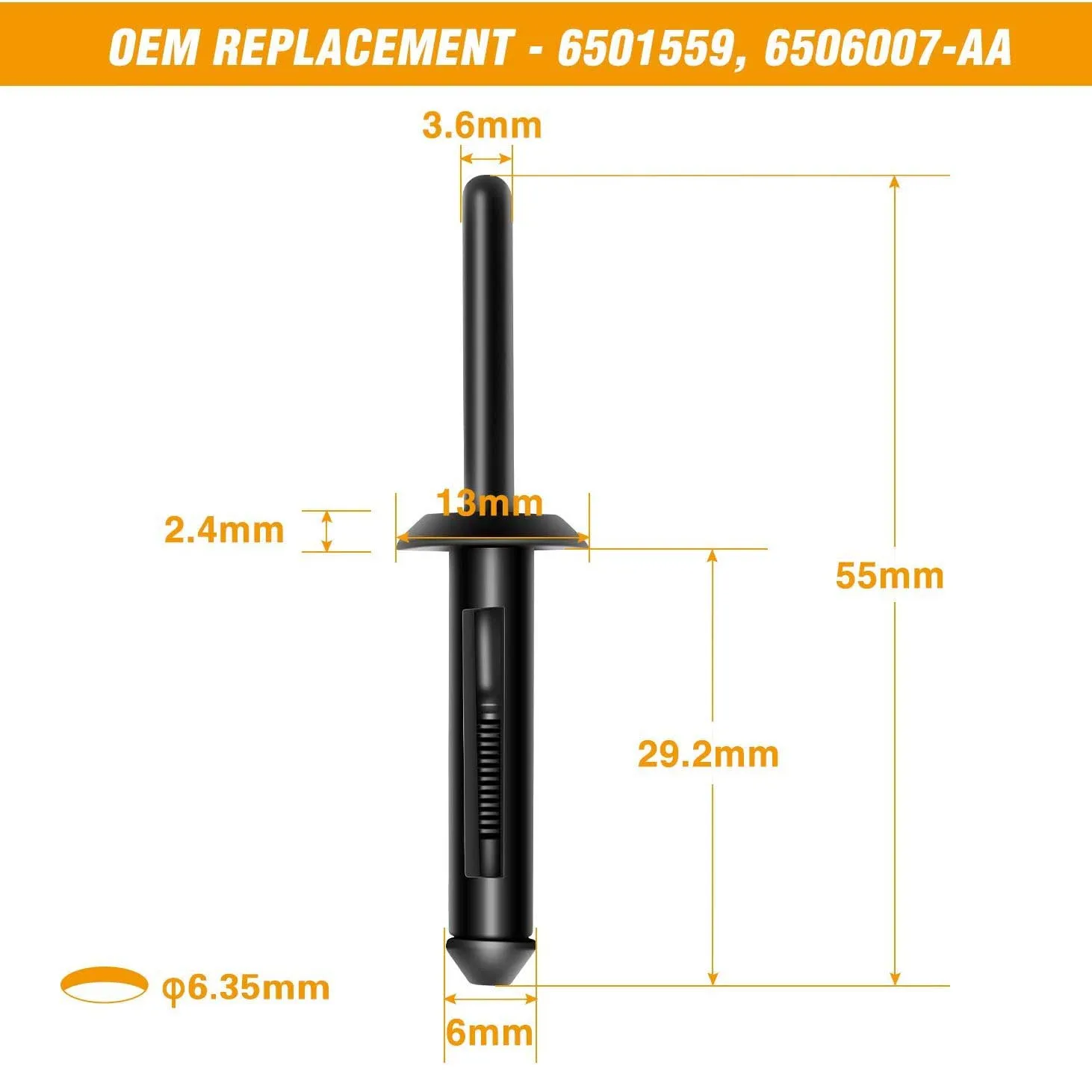 A/B/C ассортимент зажимов для формирования крыльев и рокеров 6506007-AA 6030441 68039280-AA 6503598 для Jeep Wrangler Chrysler Ford GMC