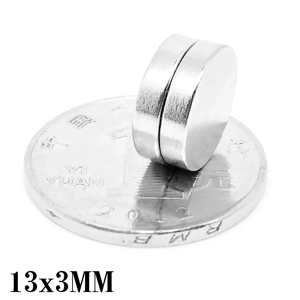13x3mm  Round Powerful Magnet 13*3 Strong Disc Magnets For Fridge, DIY, Building, Scientific, Craft, Education 13x3