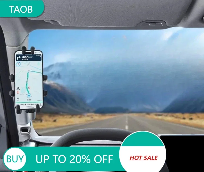 Auto A-pillar Mobile Phone Holder Fit for Jetour Traveller T2 2023 2024 2025 Anti-shock and Anti-shake Mobile Phone Holder