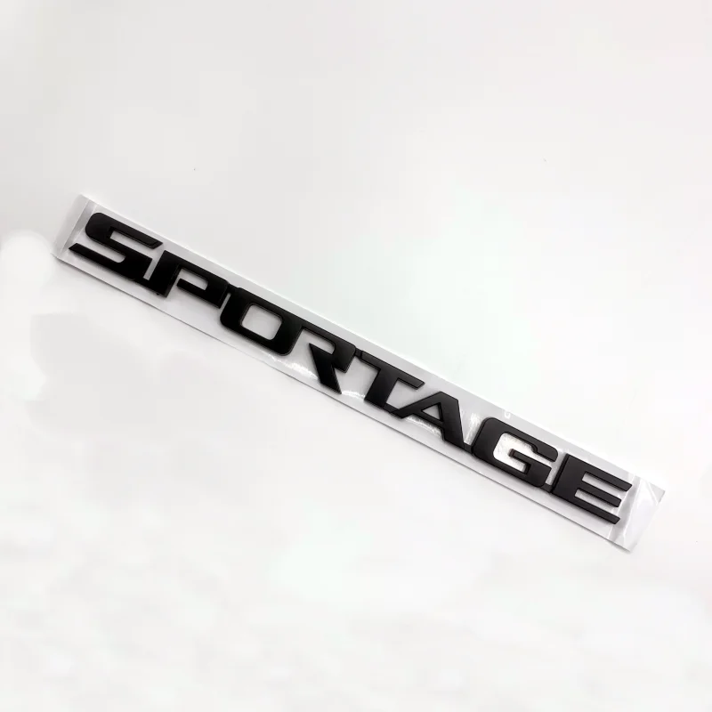 1 Piece Of 3D ABS Sports Logo Sticker Suitable For Car Trunk Emblem Bumper Emblem Sticker Design Car Accessories 3