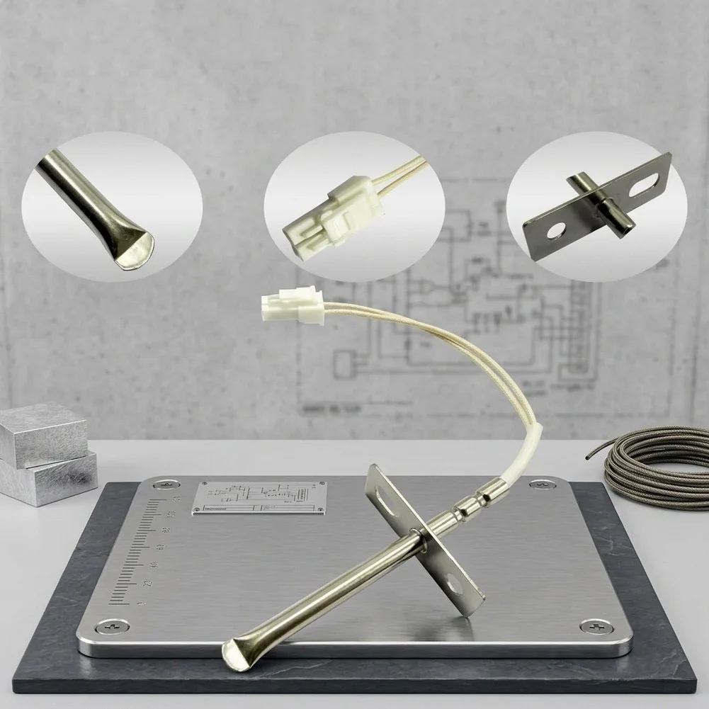 Oven Temperature Sensor Probe WB21T10007 WB21X22134 304 Stainless Steel For GE Appliance Heating Replacement Part Easy Install