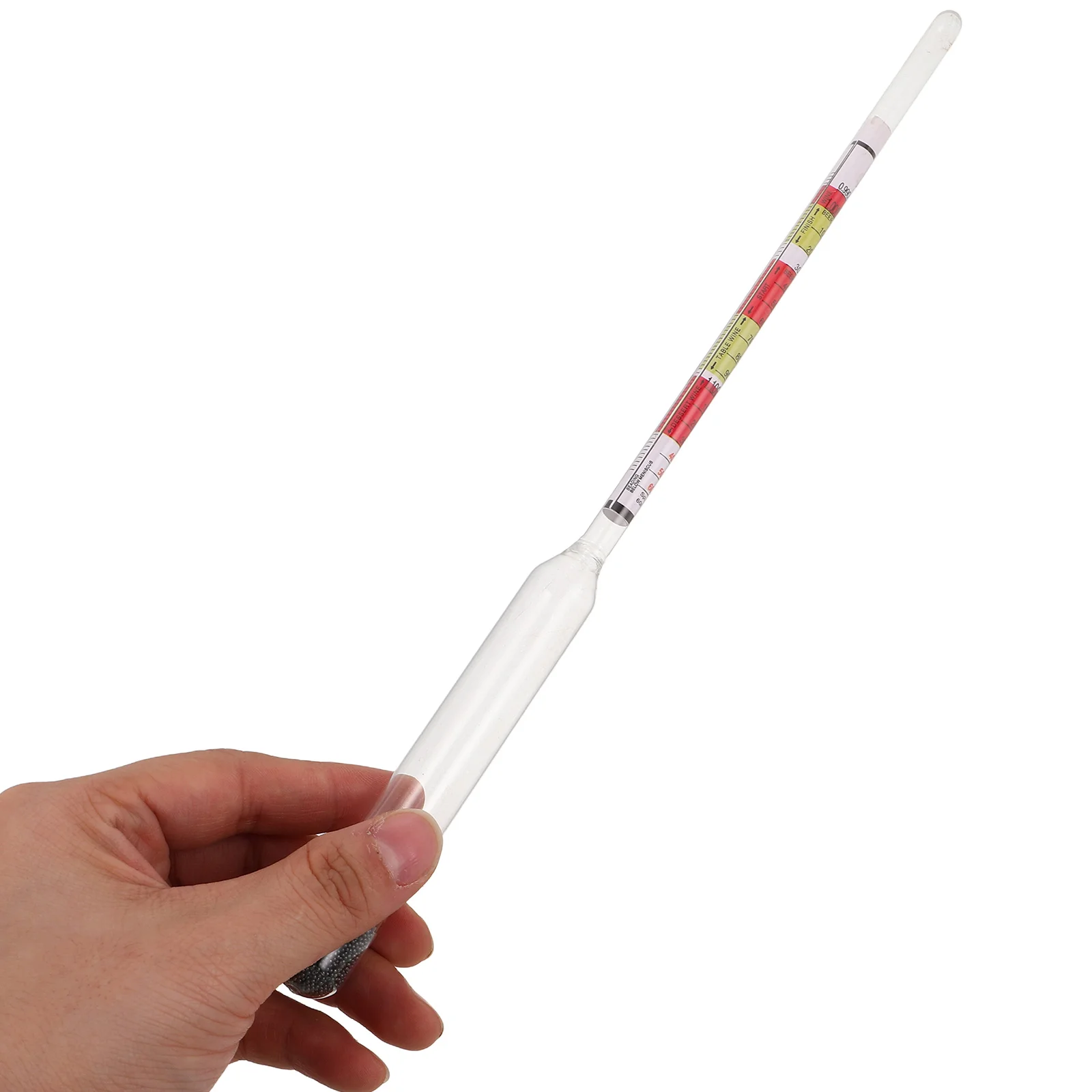 

4Pcs Household Brewing Hydrometer Triple Scale Specific Gravity Tester for Beer Wine Maple Syrup Sap Brewing Supplies Winemaking
