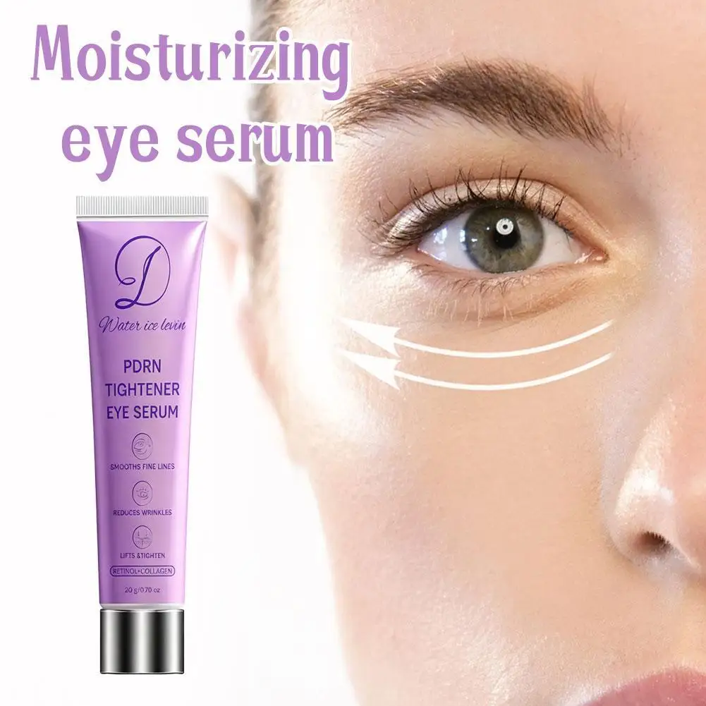 PDRN Tightener Eye Serum Retinol Collagen Smooths Fine Lines Reduces Wrinkles Lifts Tightens Moisturizing Non Oily Skincare