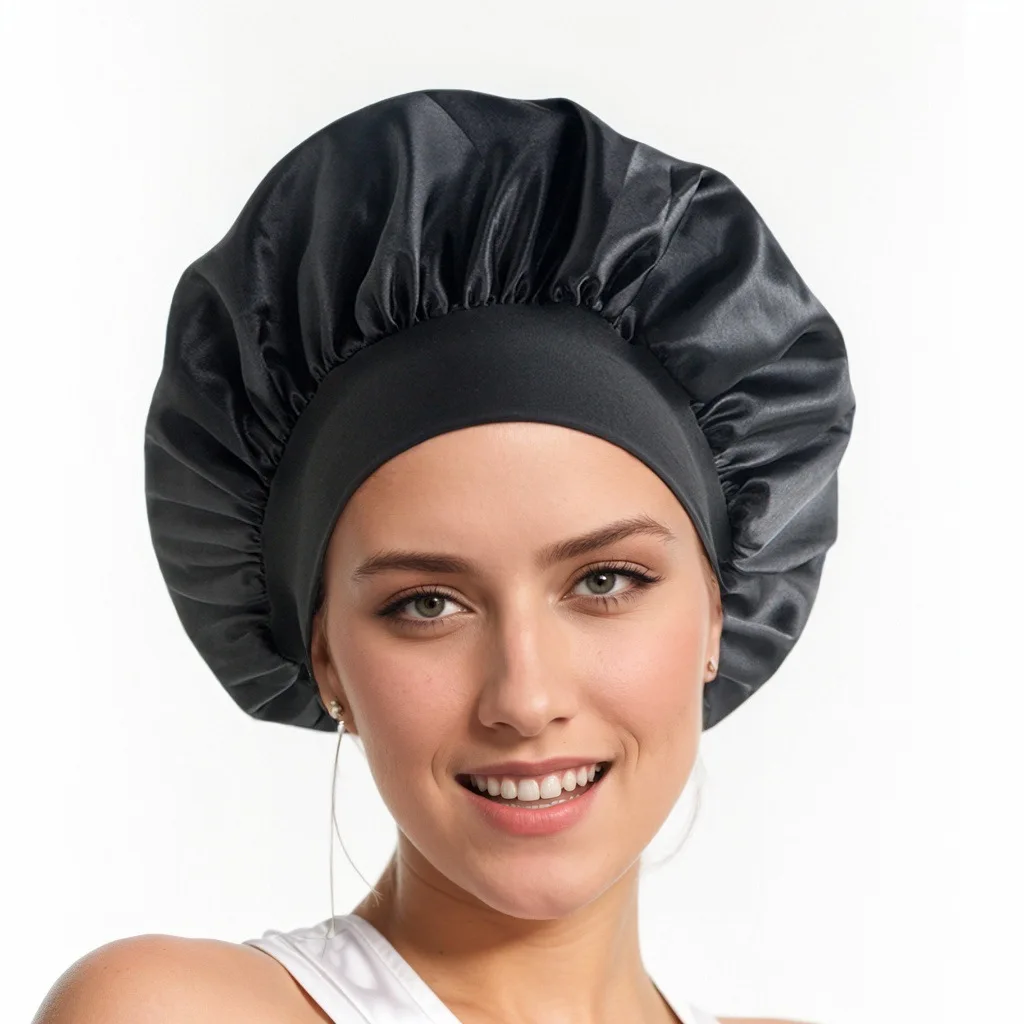 Hot Selling Wide Brimmed High Elasticity Headband For Women Chemotherapy Hat Beauty And Hair Care Hat Color Ding Night Cap