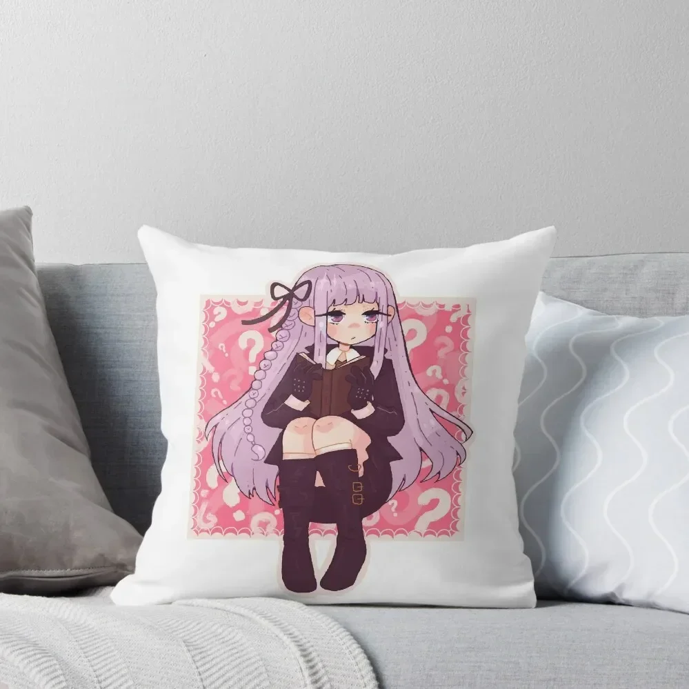 

Kyoko Kirigiri Throw Pillow Rectangular Cushion Cover Couch Pillows pillow
