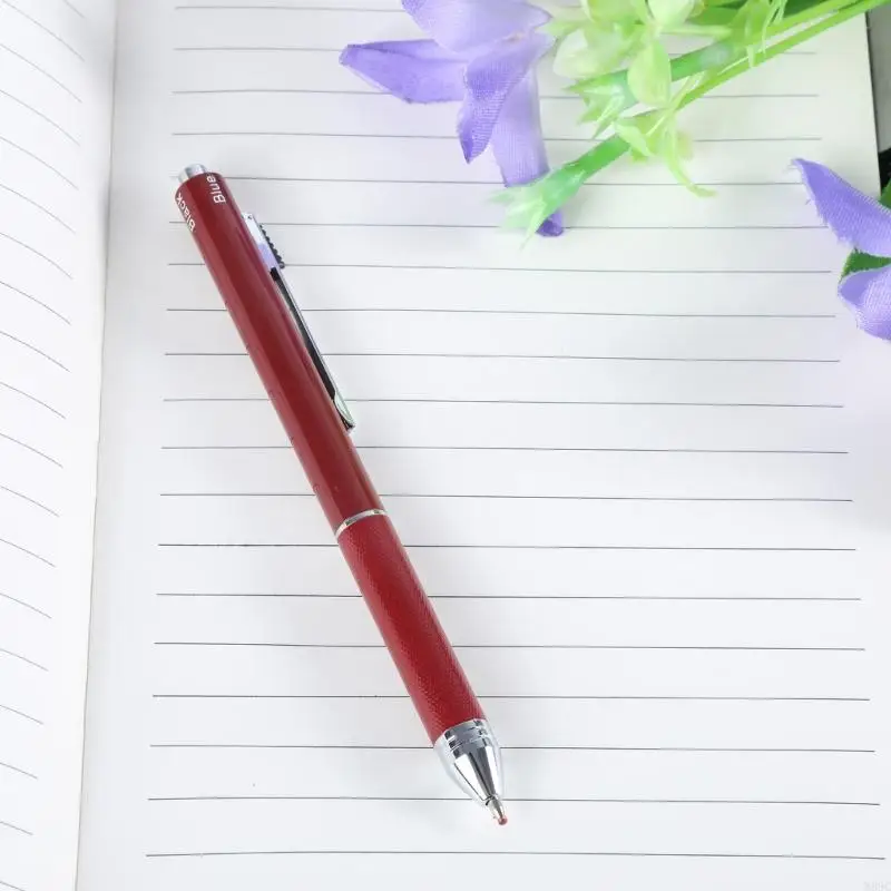 W89C Pen bolígrafo multicolor retráctil Pen bolsillo bolsillo bolsillo 1.0 mm, para escribir, bolígrafo 4 1