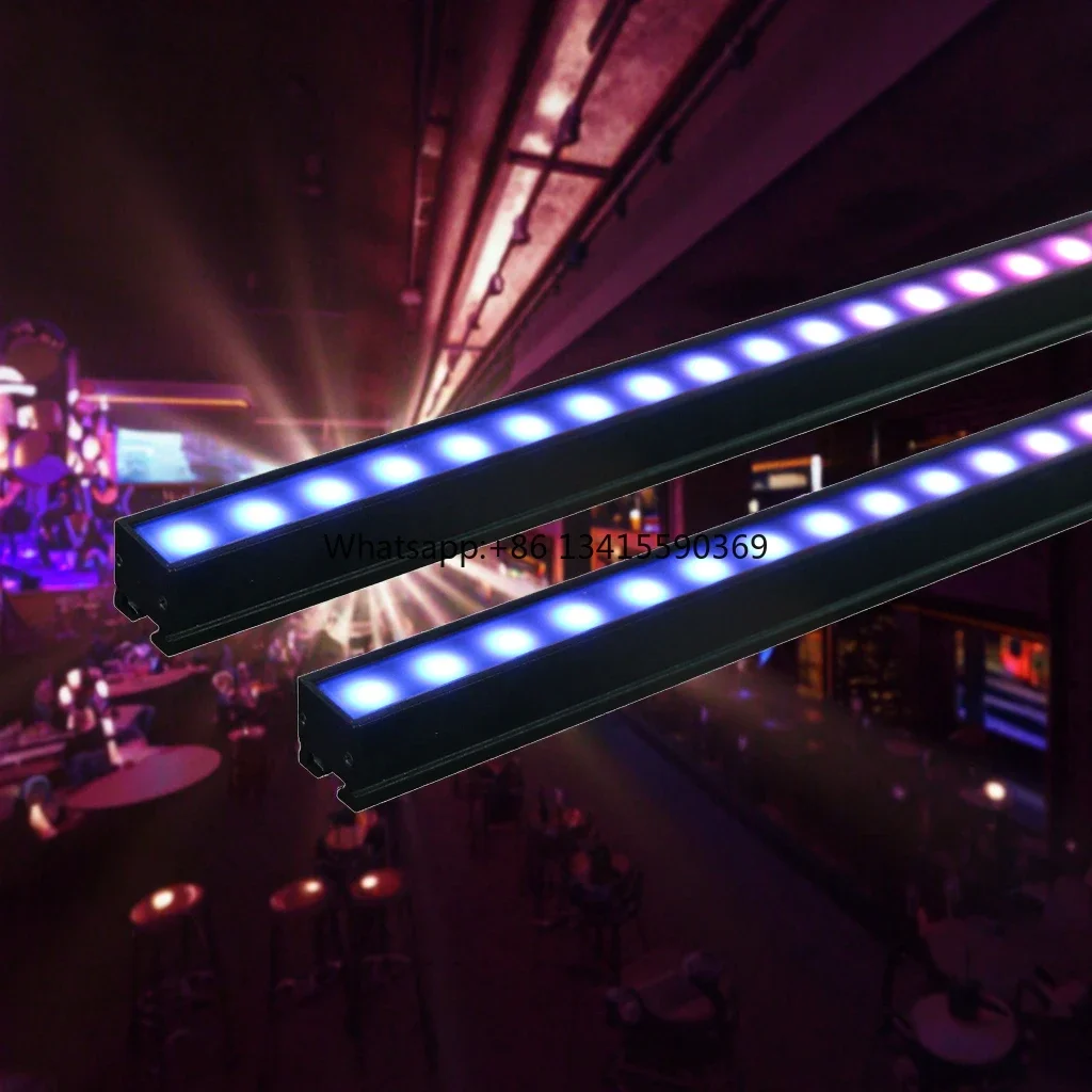 

5050RGB Milky Arched Cover LED Stage DJ Pixel Bar 12V 24V DMX512 Control Mode 10W-15W White Laer Projection for Night Club