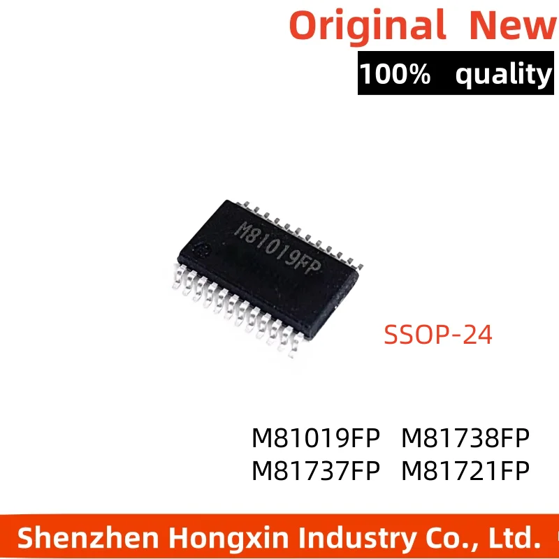 

(1-5piece) New M81019FP M81738FP M81737FP M81721FP SSOP-24 Half Bridge Driver IC Chip