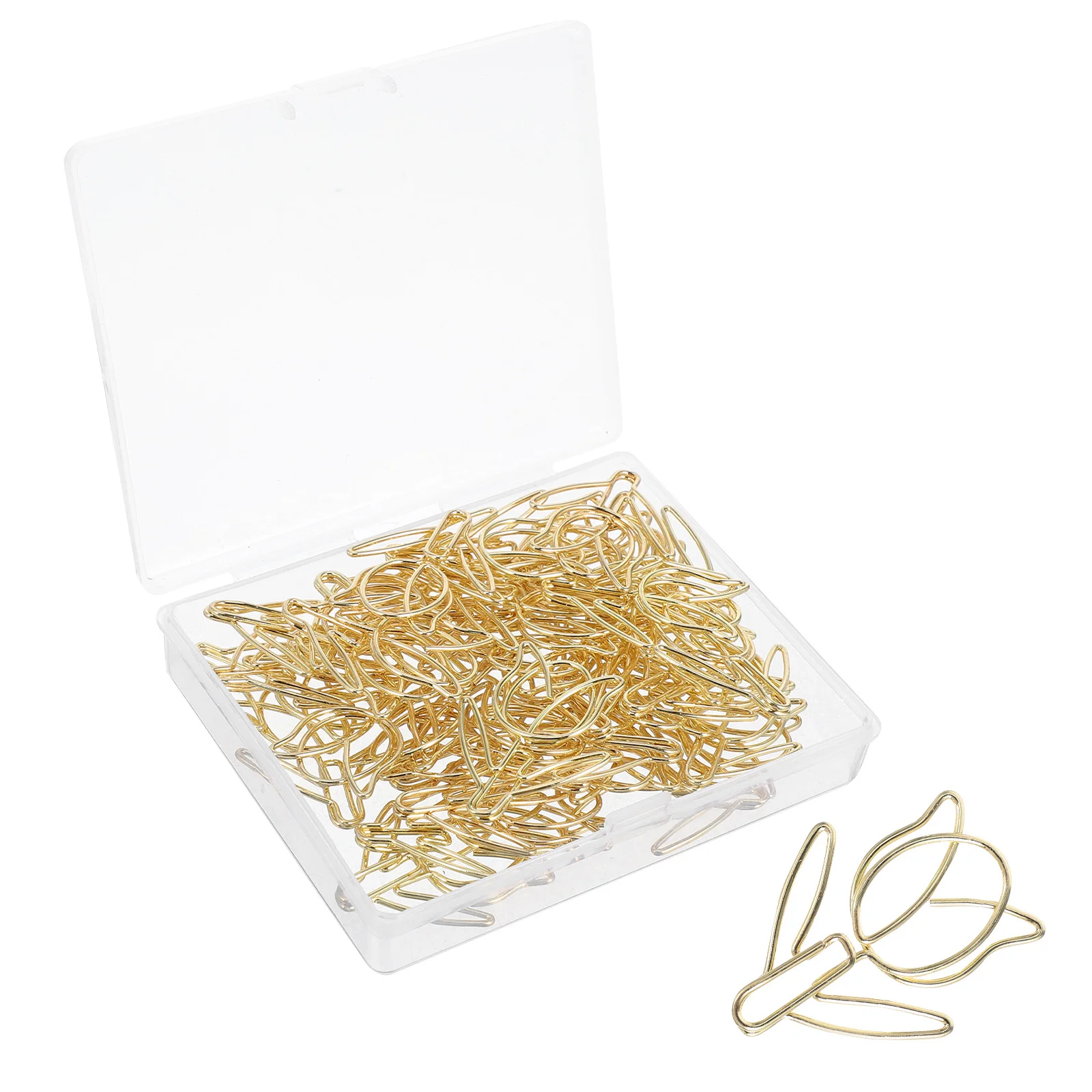 

40Pcs Tulip Paper Clips Cute Flower Paperclips Floral Shape Planner Clips for Office School File Management Cute Paperclips