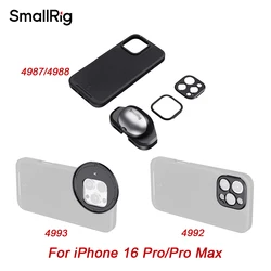 SmallRig FilMov Photography Kit for iPhone 16 Pro Max, for iPhone 16 Pro, with Capture Grip/T-Mount Lens Backplate for MagSafe