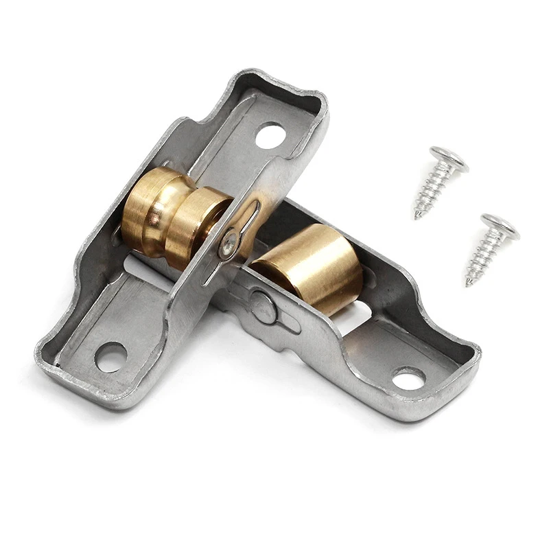 

88 Plastic Steel Window Roller 77 Series Stainless Bronze Flat Wheel Sliding Door Roller Hardware Accessory