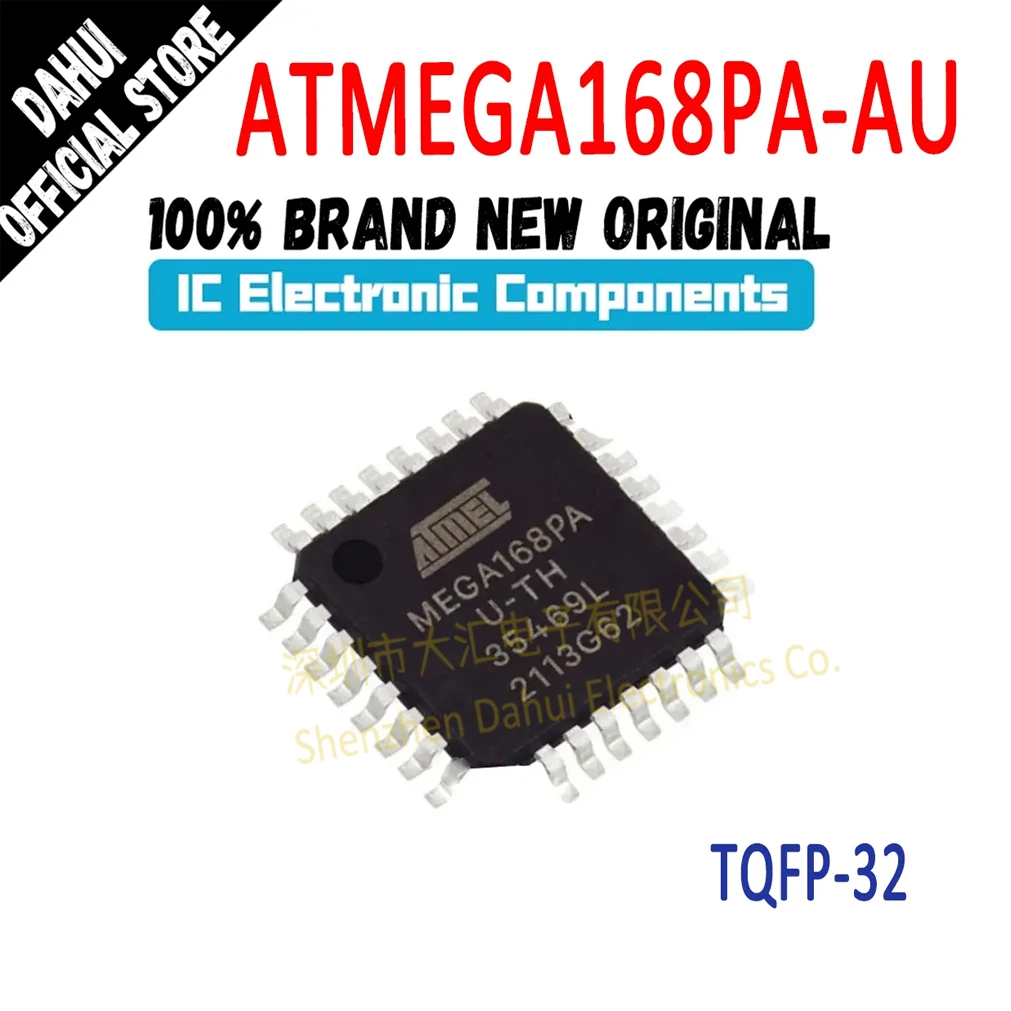 

ATMEGA168PA-AU ATMEGA168PA ATMEGA168 ATMEGA IC MCU Chip TQFP-32 In Stock 100% Brand New Origin