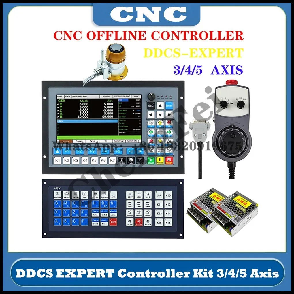 

CNC ATC controller DDCS EXPERT M350 3/4/5 axis 1MHz G code for engraving and millings replacement mach3 ddcsv3.1 Cyclmotion